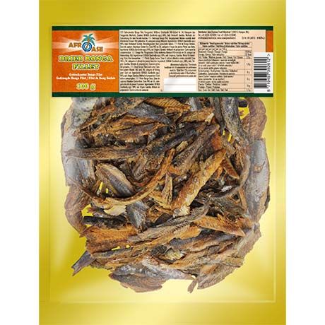 (Fish Dried Smoked) AFROASE Bonga Fillet Shawa - Box 10 x 100 g (AEF)
