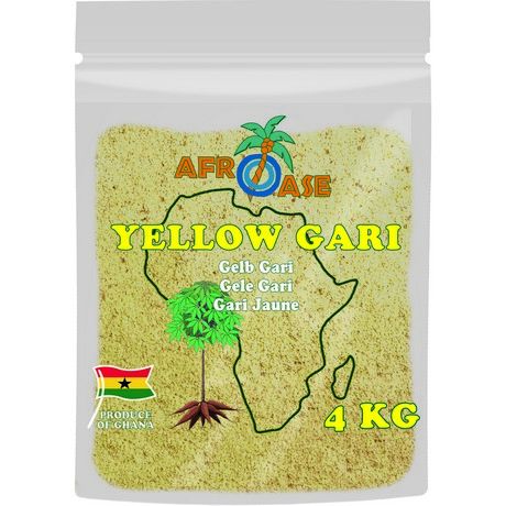 (Gari) AFROASE Gari Yellow - 4 kg (AEF)