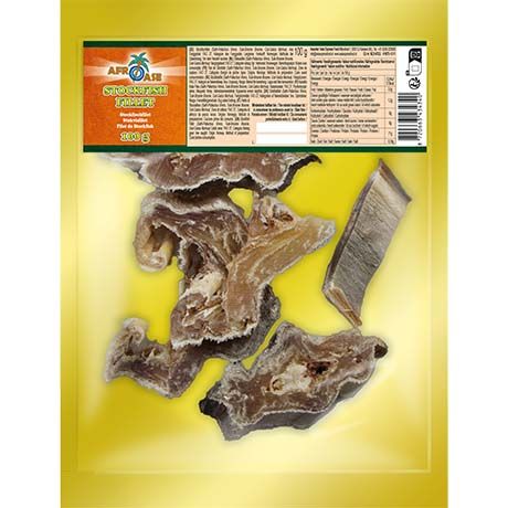 (Fish Dried) AFROASE Stockfish Steaks - Box 10 x 100 gr (AEF)
