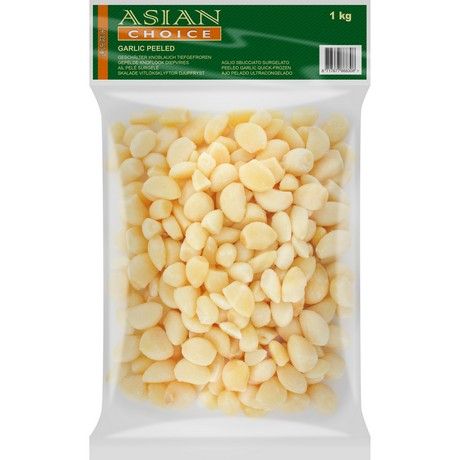 (Garlic Peeled) ASIAN CHOICE Garlic Peeled - Box 10 x 1 kg (AEF)