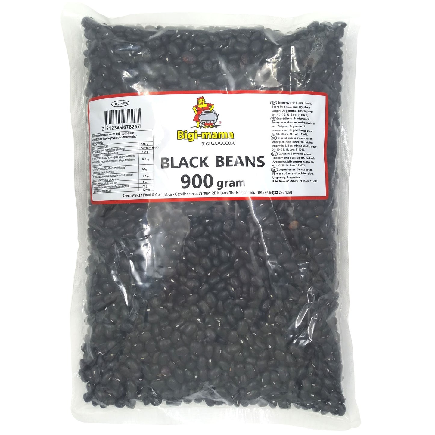 Black Beans Turtle - 900 gr.