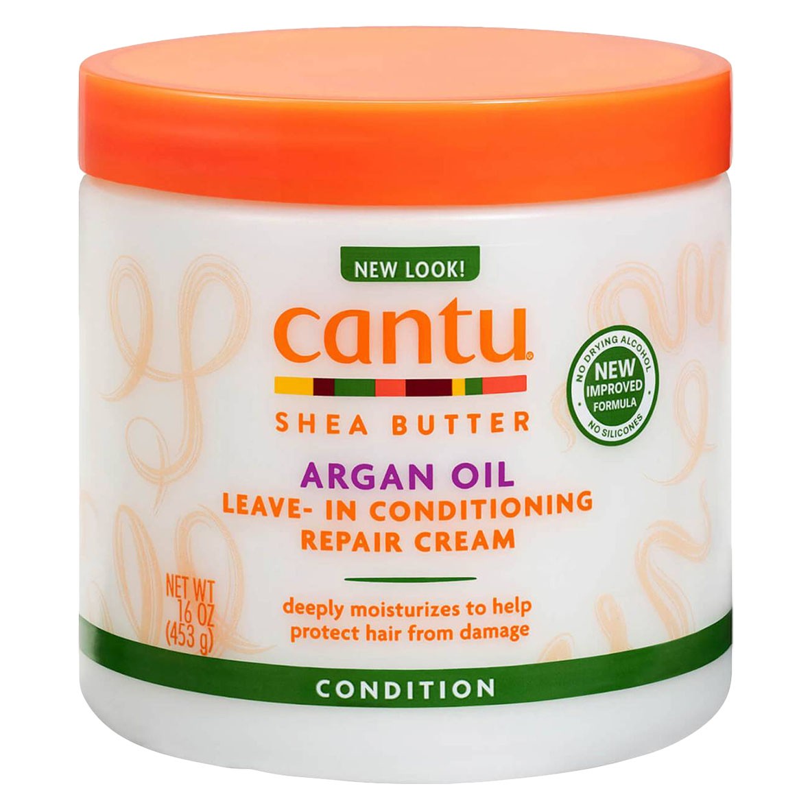 Cantu Argan Oil Leave In Conditioning Repair Cream 16 oz.