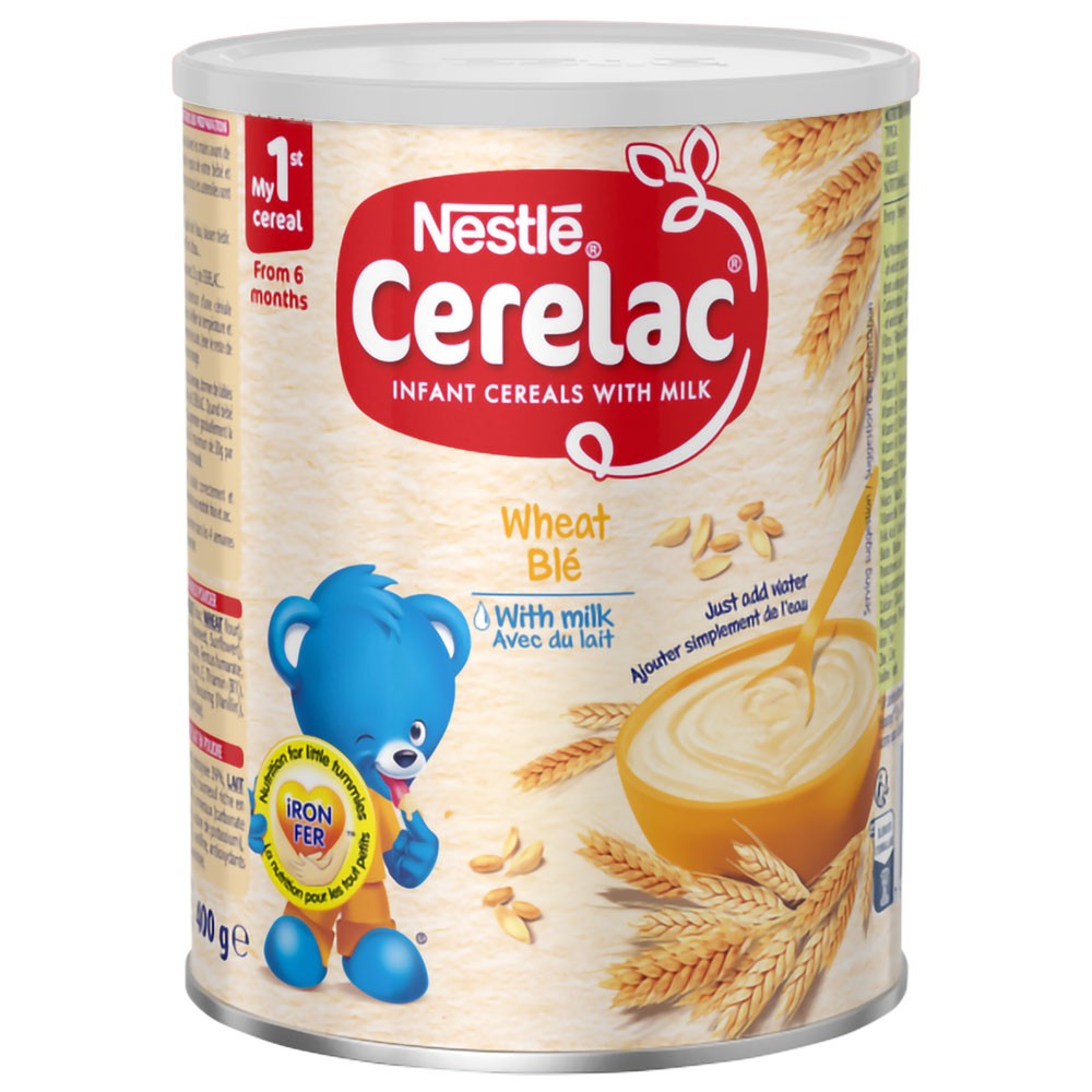 (Baby & Toddler Food) Cerelac Wheat & Milk - 400 gr.