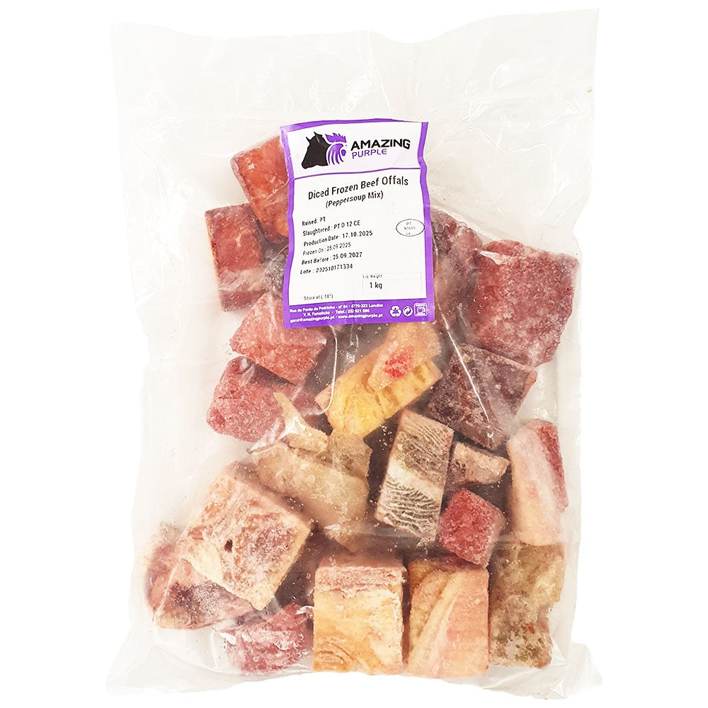 Cow Offals Pepper Soup Mix - Box 18 kg.