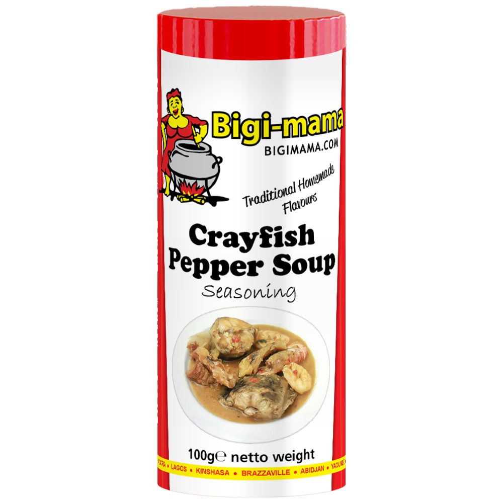 (Seasoning Powder) Crayfish Pepper Soup Seasoning Powder Bigi Mama - 100 gr.
