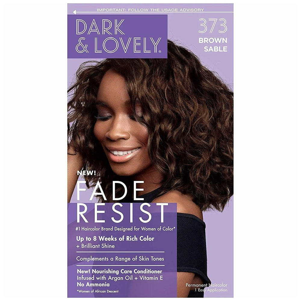 (Hair Care Coloring) Dark & Lovely Color 373 Brown Sable.