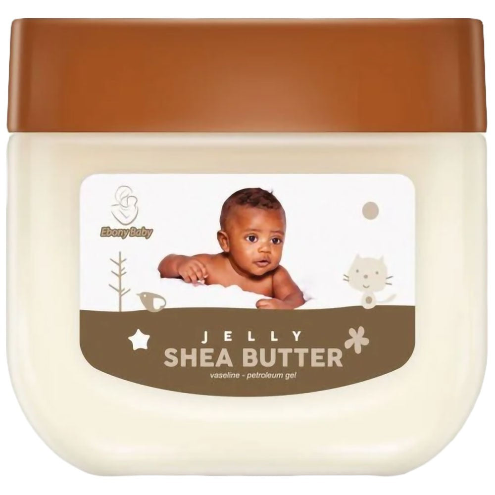 (Baby & Toddler Skin Care) Ebony Baby Jelly Shea Butter - Brown 368 gr.