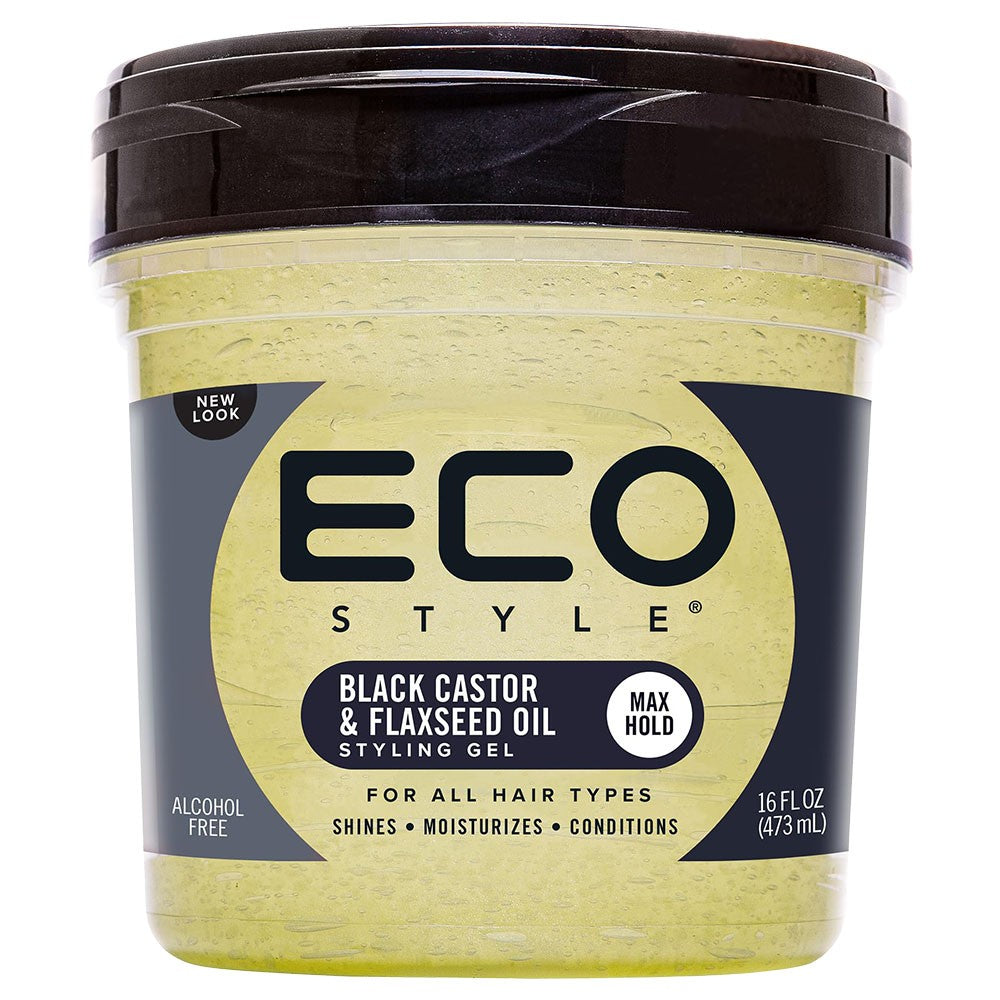 (Hair Care) Eco Styler Gel Black Castor Oil & Flaxeed Oil 16 oz.