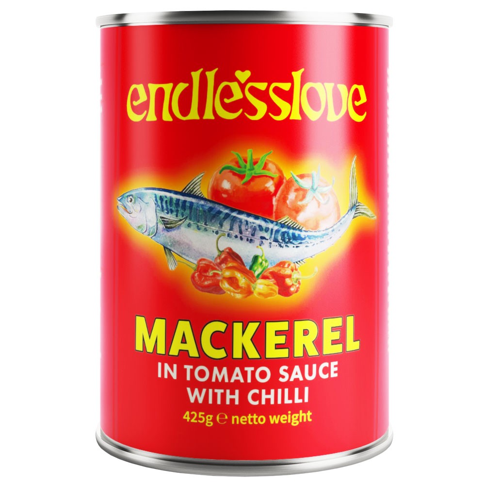 (Canned Fish) Endlesslove Mackerel Tomato Sauce with Chili - 425 gr.