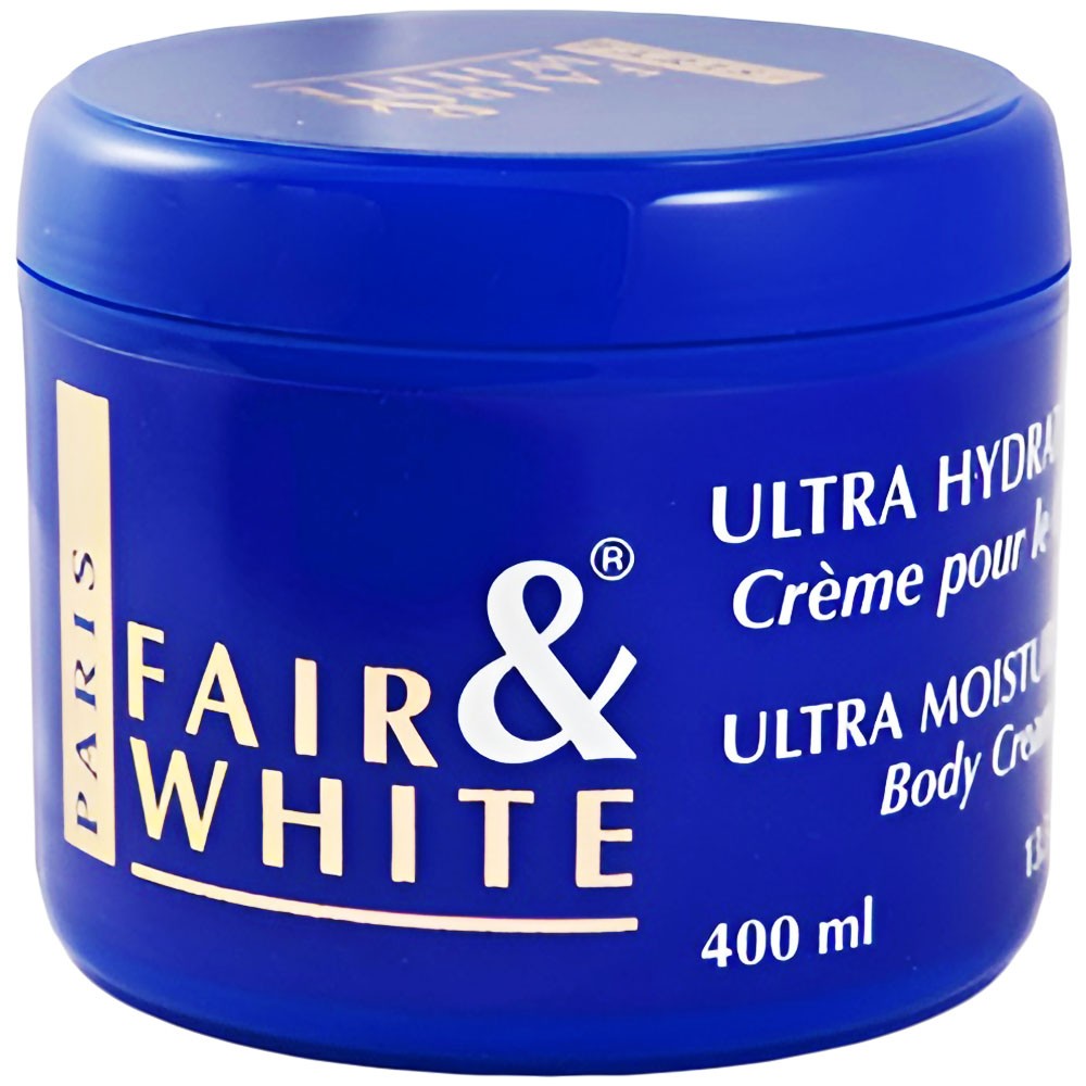 (Body Cream) Fair & White Cream Ultra Hydratante - Blue Jar 400 ml.