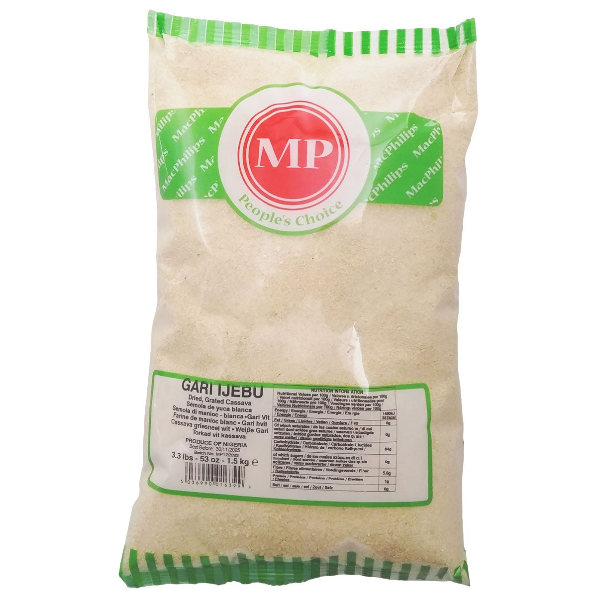 (Gari) Gari Ijebu White MP 1.5 kg.