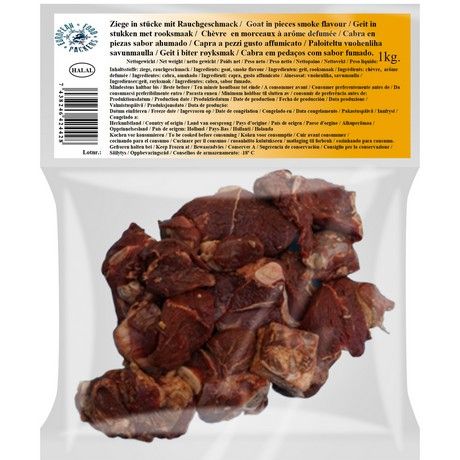 (Meat Smoked) Goat Meat Smoked - Box 12 kg (AEF)