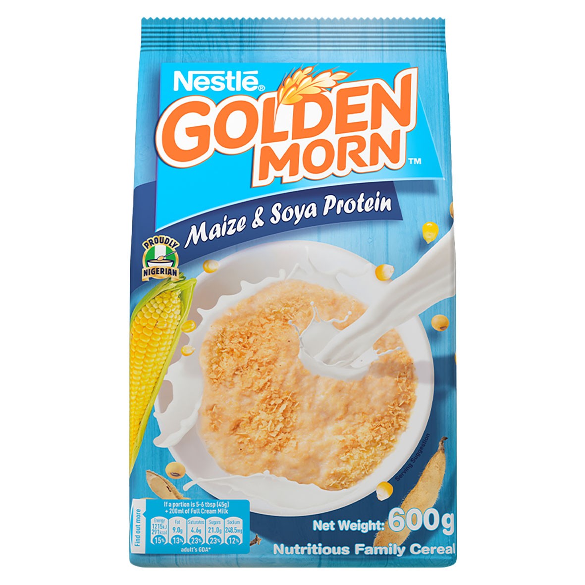 (Cereal Porridge) Golden Morn - 600 gr.
