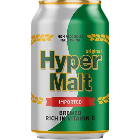 (Beverage Malt) HYPER MALT Malt Drink - Carton 24 x 330 ml (AEF)