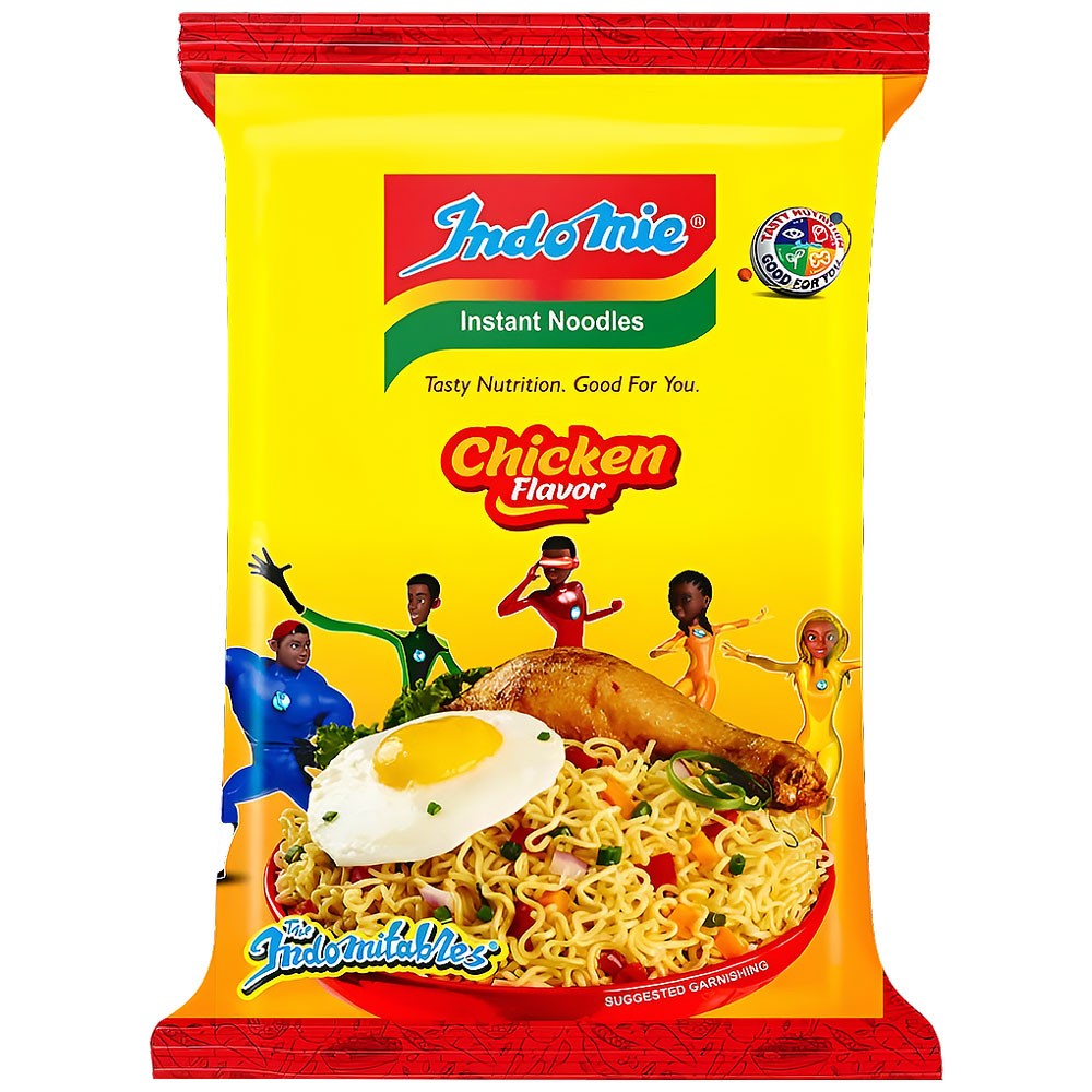 Indomie NIGERIA Chicken - White Box 40 x 70 gr.