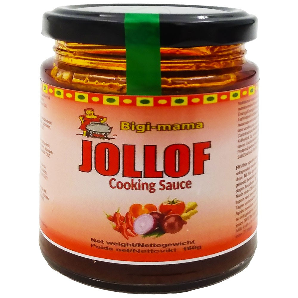 Jollof Sauce Glass 160 gr.