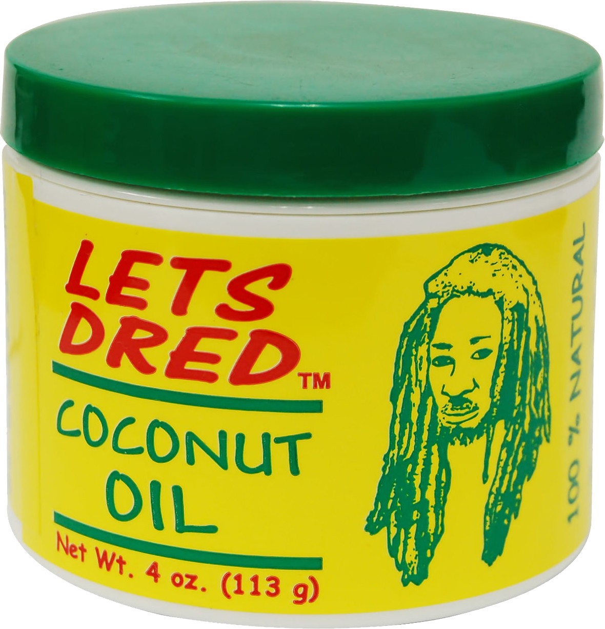 (Hair Care) Lets Dred Coconut Oil 4 oz.