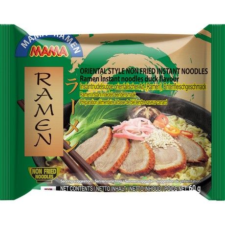 (Instant Meals) MAMA Instant Noodles Ramen Duck - Box 30 x 60 gr (AEF)