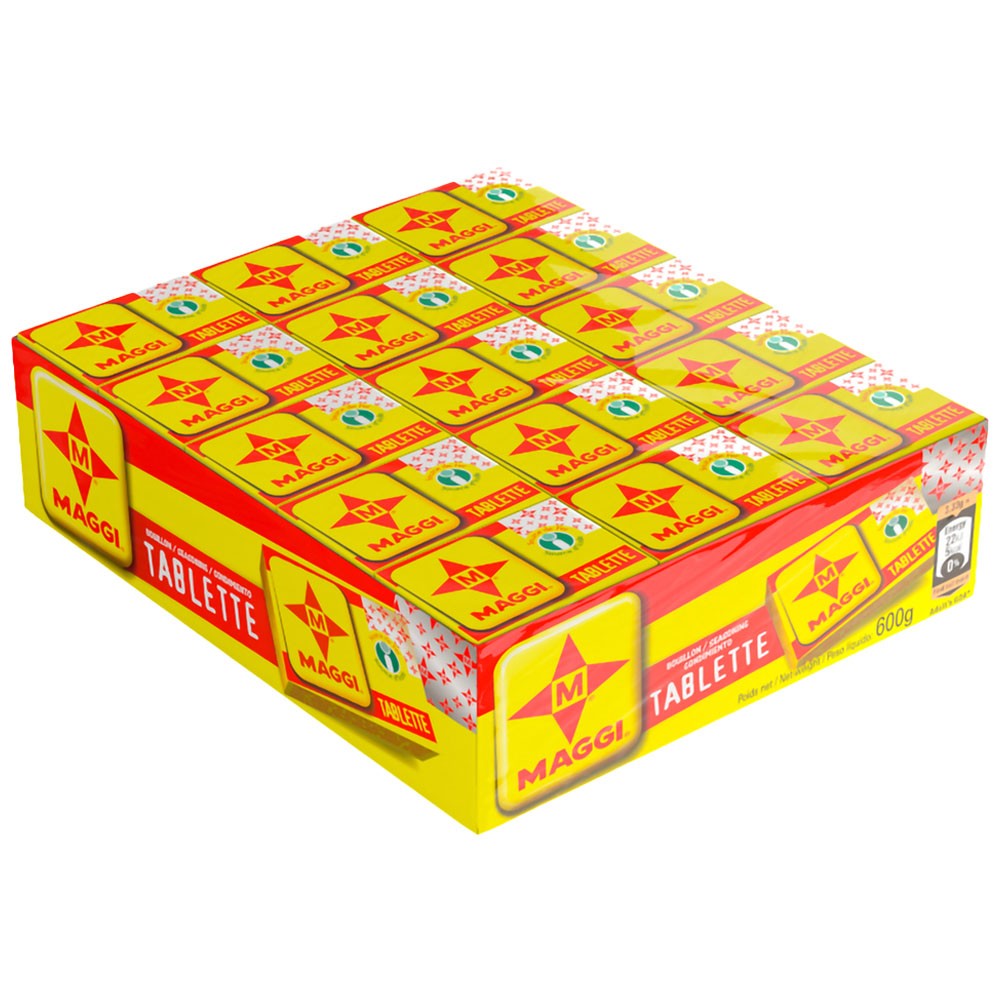 Maggi Tablets Seasoning (Ivory Coast) - 60 x 10 gr.