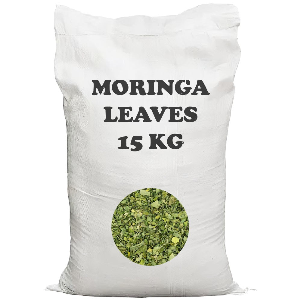 (Herbal Seasoning Leaves).Moringa Leaves Bulk - Bag 15 kg.