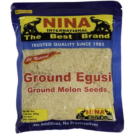 (Diverse) NINA Egusi Ground - Box 24 x 227 gr. (AEF)