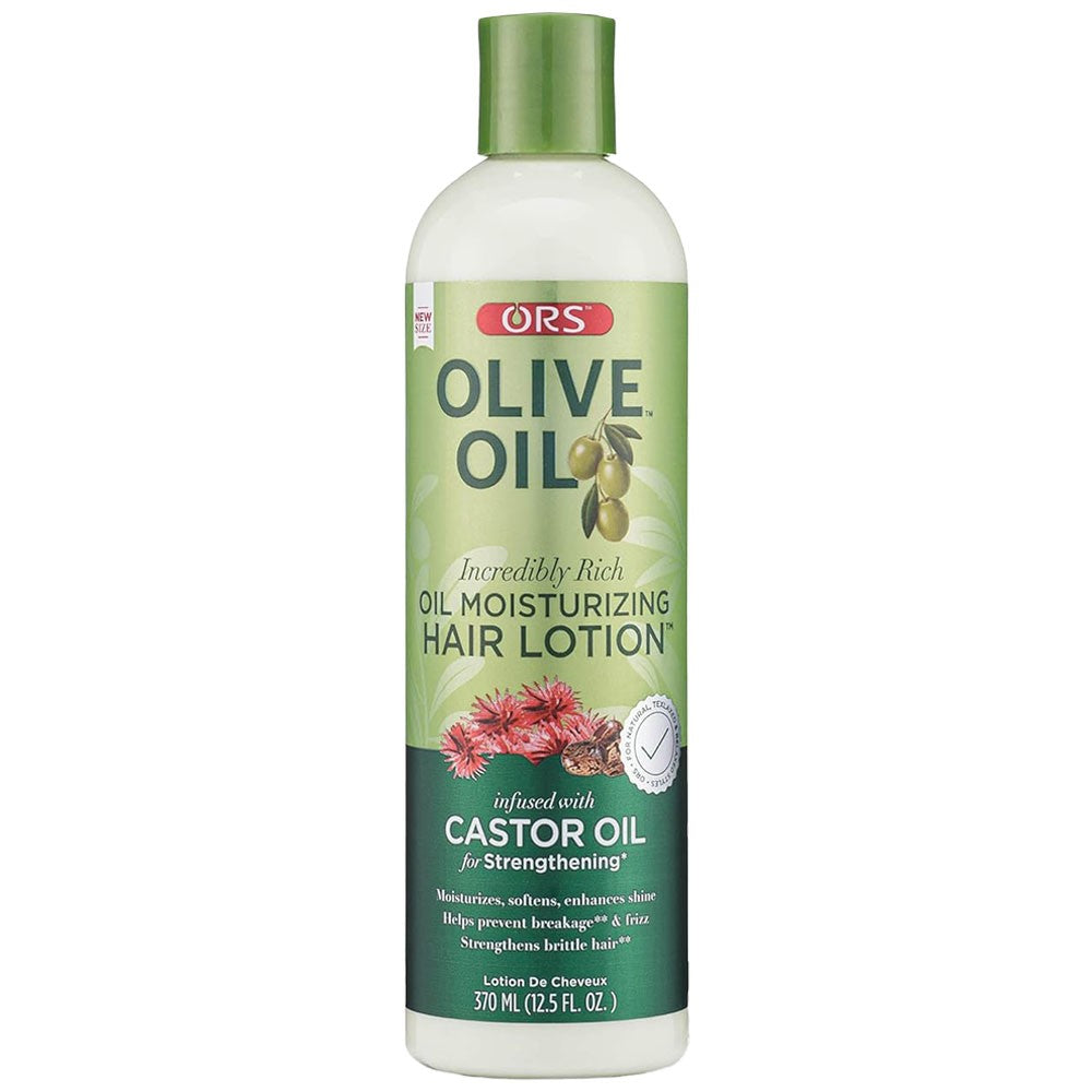 (Hair Care) ORS Olive Oil Moisturizing Hair Lotion Castor Oil 12.5 oz.
