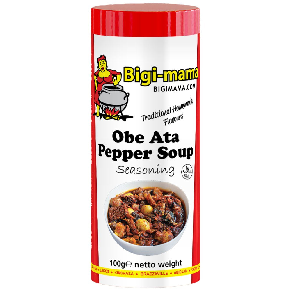 (Seasoning Powder Pepper Soup) Obe Ata Pepper Soup Seasoning Powder Bigi Mama - 100 gr.