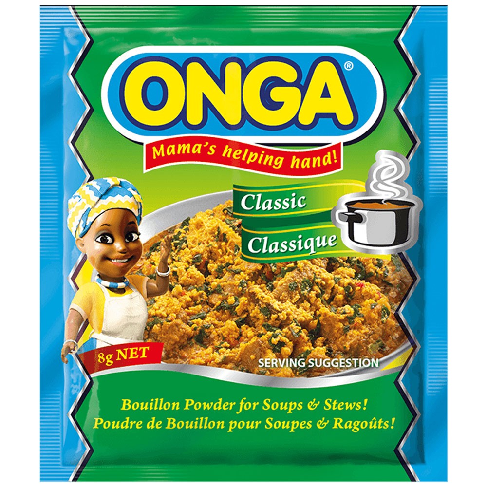 (Classic Seasoning) Onga Seasoning Classic Nigeria - Box 240 x 8 gr.