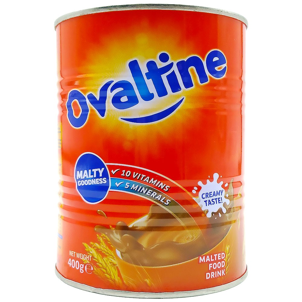 (Chocolate Cocoa Drink) Ovaltine Nigeria Can - 400 gr.