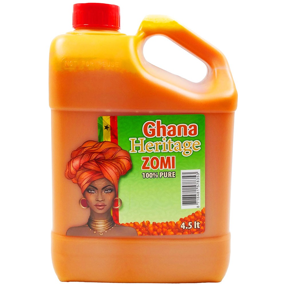 (Cooking Oil) Palm Oil Zomi Ghana Heritage - 4.5 ltr.