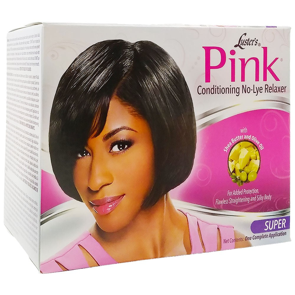 (Hair Care) Pink Relaxer Kit Super.