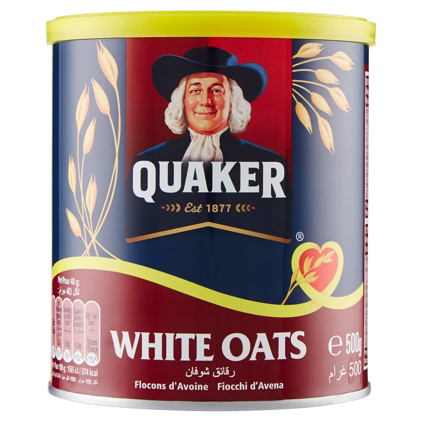 (Cereal Porridge) Quaker White Oats - 500 gr.
