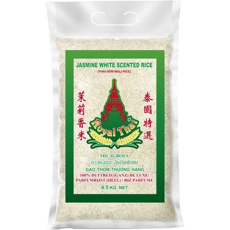 (Jasmine Rice) ROYAL THAI RICE Jasmine Rice - 1 x 4,5 kg (AEF)