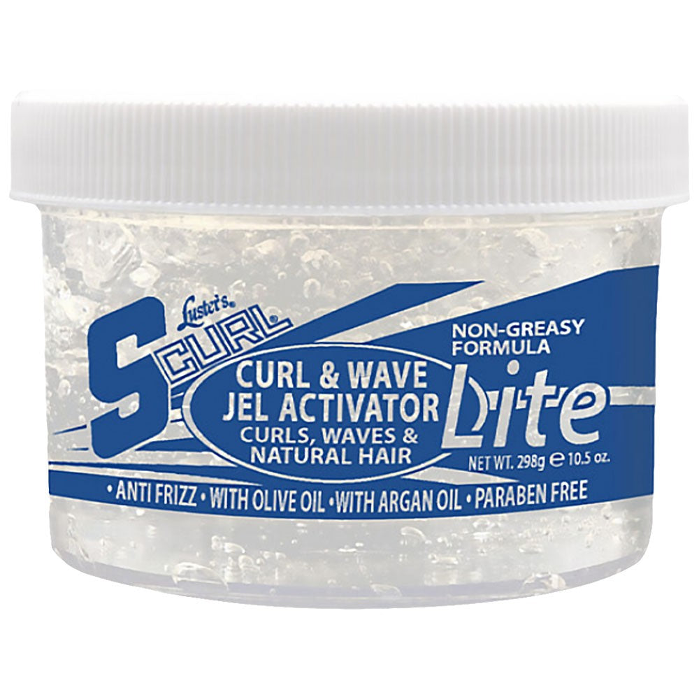 (Hair Care) S-Curl Wave Gel Lite Wave Gel Activator White 10.5 oz.