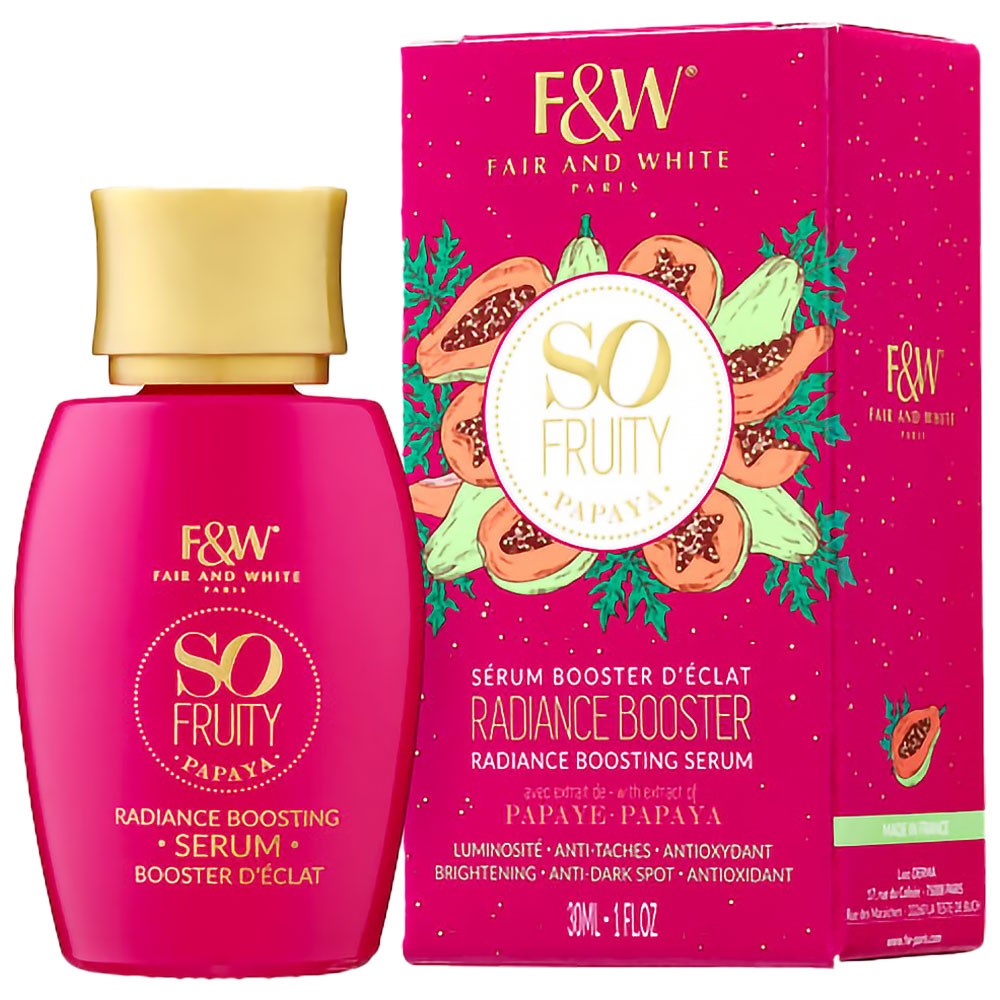 (Body Serum) So Fruity F&W Papaya Radiance Boosting Serum 30 ml.