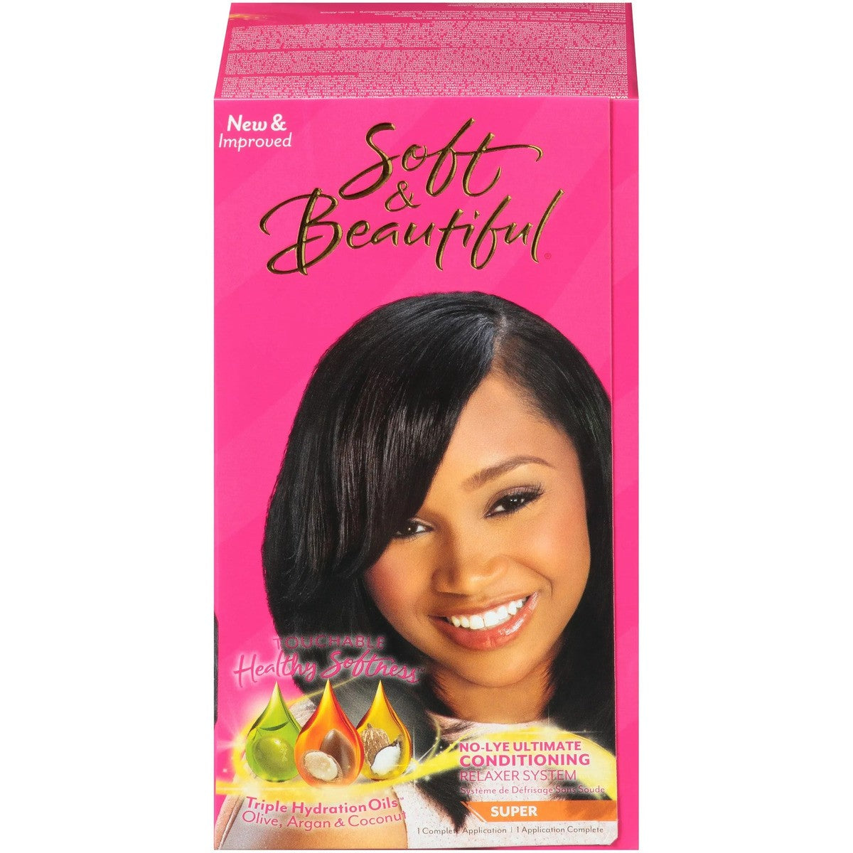 (Hair Care) Soft & Beautiful No Lye Relaxer Kit Super.