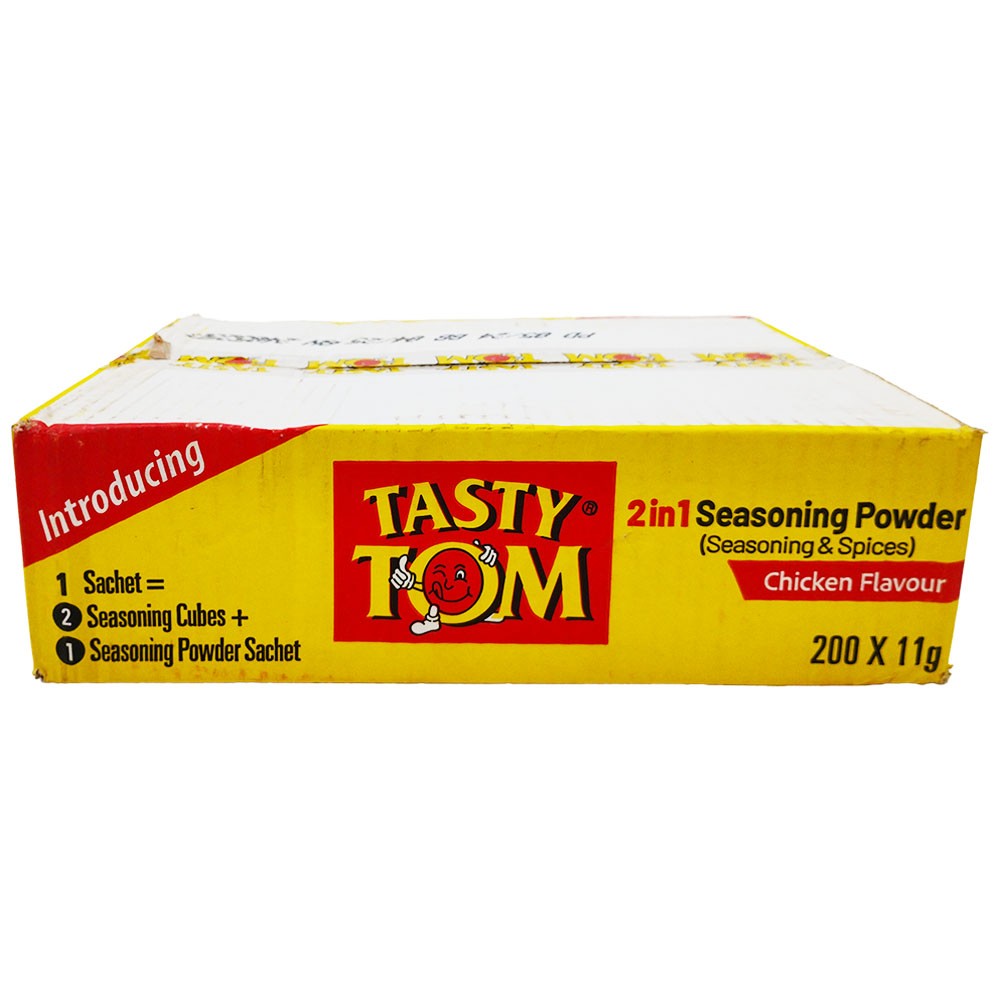 Tasty Tom Chicken Seasoning Powder (Box) 200 x 11 gr.