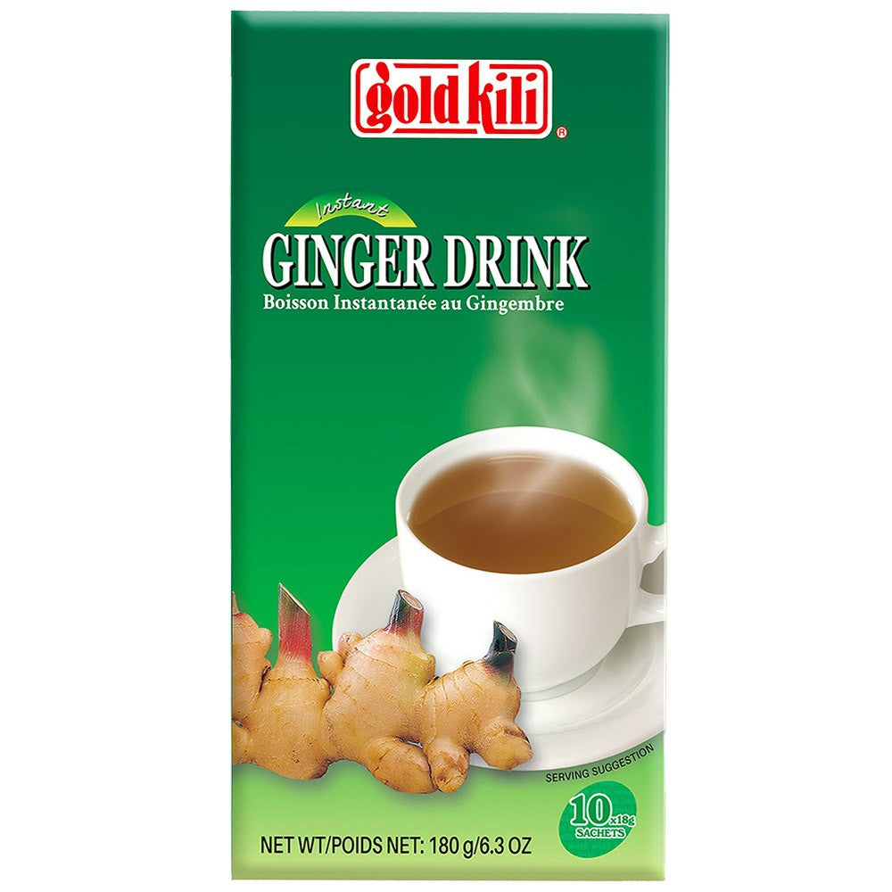 (Ginger Tea) Tea Gold Kili Natural Ginger Honey - Bags 10