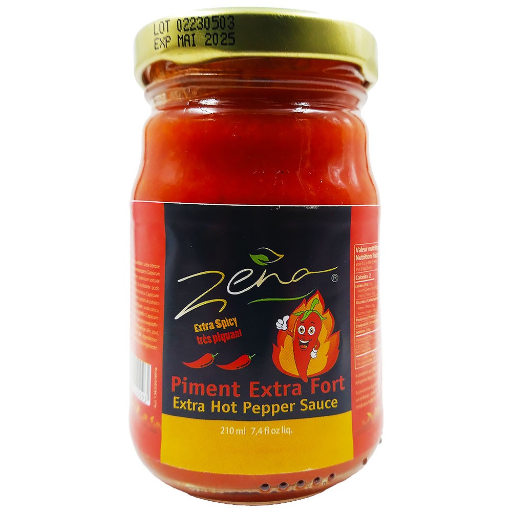Zena - Spicy Pepper Sauce Extra Hot - 210 ml