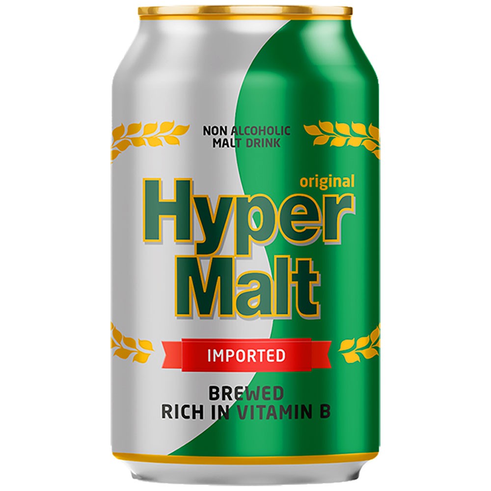 (Beverage Soda) Hypermalt Can - Ctn 24 x 330 ml.