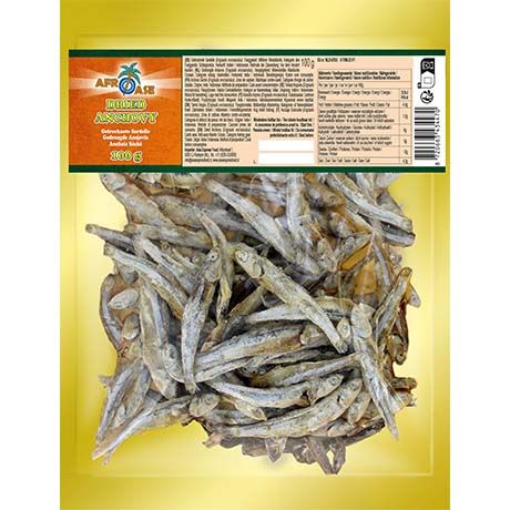 (Fish Dried) AFROASE  Anchovy Dried - Box 10 x 100 g (AEF)