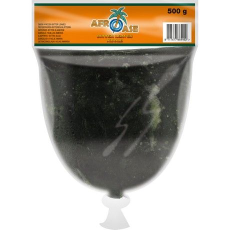 (Frozen Vegetable Leaves) AFROASE  Bitter Leaves Ndole - 500 gr (AEF)