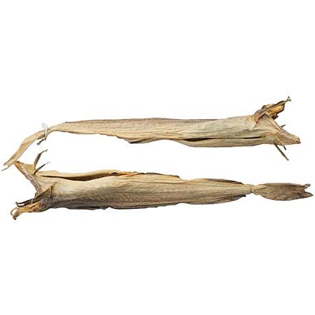 (Dried Fish) Stockfish Whole with Cutmarks - Box 5 kg (AEF)