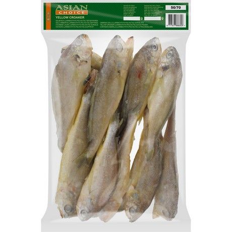 (Fish Whole Frozen) ASIAN CHOICE  Yellow Croaker W/R 50/70 - Box 15 kg (AEF)