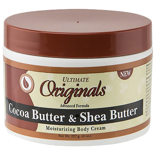 (African Cocoa & Shea Butter) Africa's Best Organics Cocoa & Shea Butter Creme 8 oz.