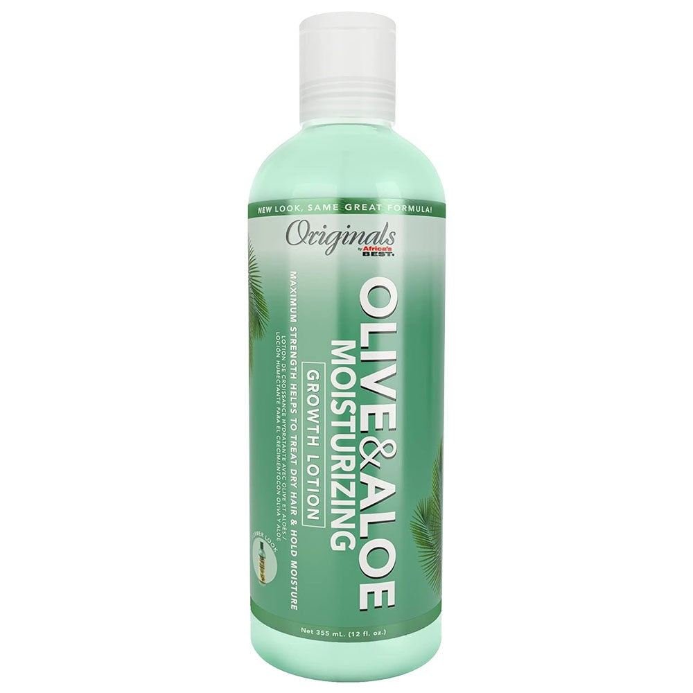 Africa's Best Organics Olive Oil Moist. Growth Lotion 12 oz