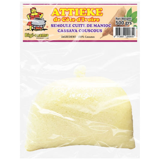 (African Couscous) Attieke Cote D'ivoire - Gold Label Pkt. 500 gr.