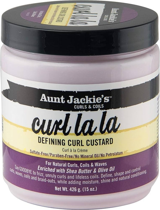 Aunt Jackie's Curl La La Defining Curl Custard 15 oz.
