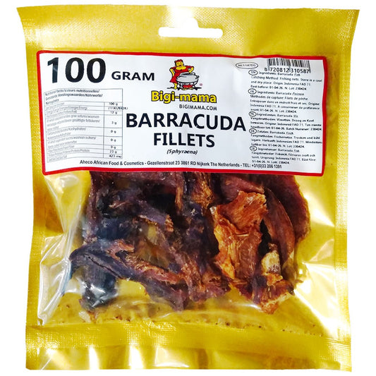 (Barracuda Fillet Smoked) Barracuda Fillet Smoked Bigi Mama 100 gr.