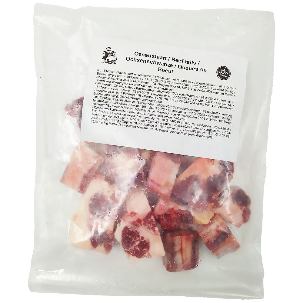 (Frozen Meat) Beef Oxtail Cut Box 10 x 500 gr.